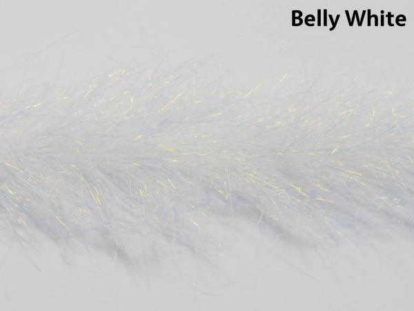 Frenzy Fly Fiber Brush Belly White Frenzy Fly Fiber Brush Belly White